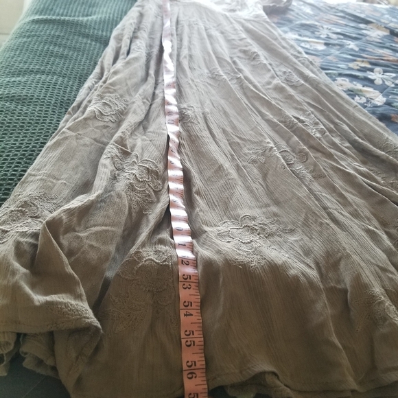 Sage The Label | Plunge Neck Embroidered Maxi Dress - Picture 11 of 11